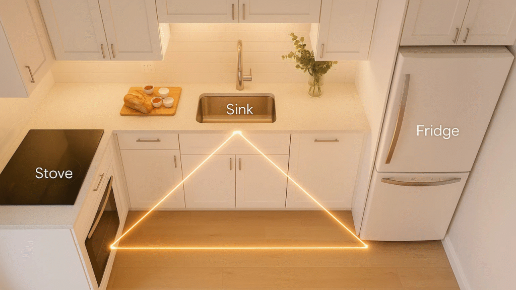 Understanding the Kitchen Triangle: A Timeless Guide to Efficient Kitchen Design