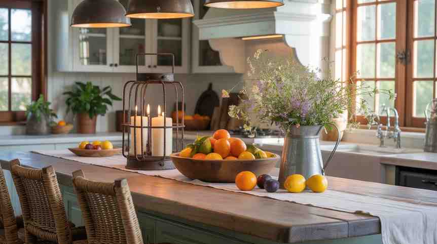 Kitchen Island Decor