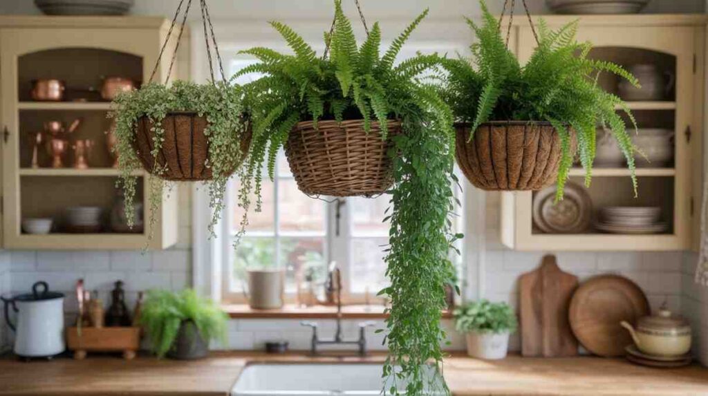 Indoor Hanging Plants for Kitchen Add Vertical Greenery Indoor Hanging Plants for Kitchen Add Vertical Greenery